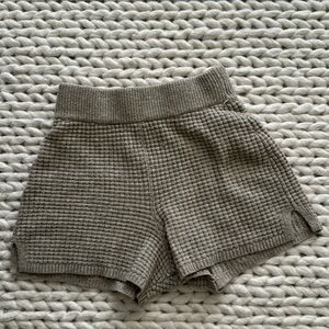 Abercrombie waffle knit short